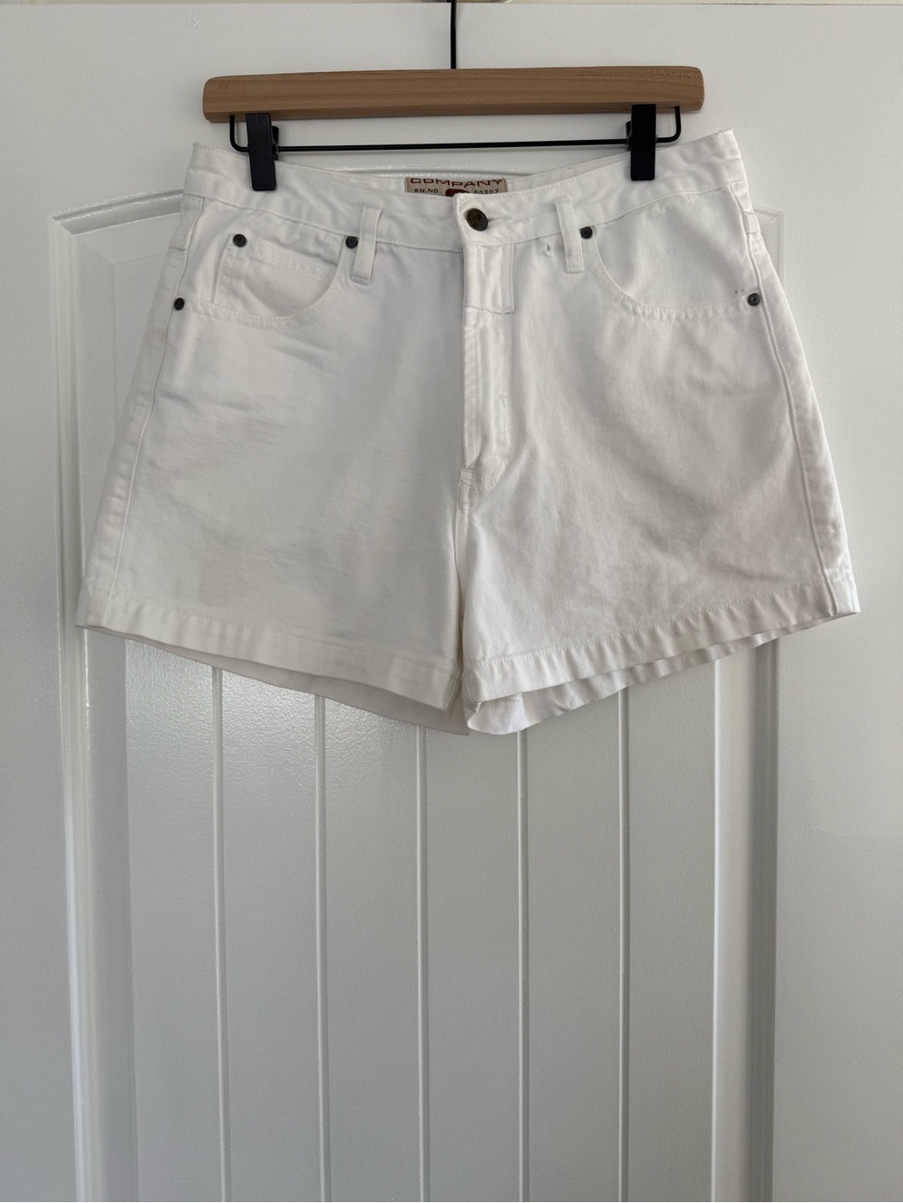 Women’s Vintage Union Bay White Denim Shorts